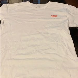 Vans white t shirt medium excellent condition